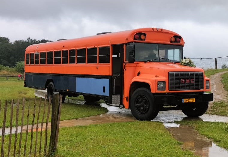 Amerikaanse schoolbus